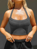 Halter Neck Active Cami Top.