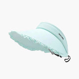Frill Adjustable Ice Silk Sun Hat.