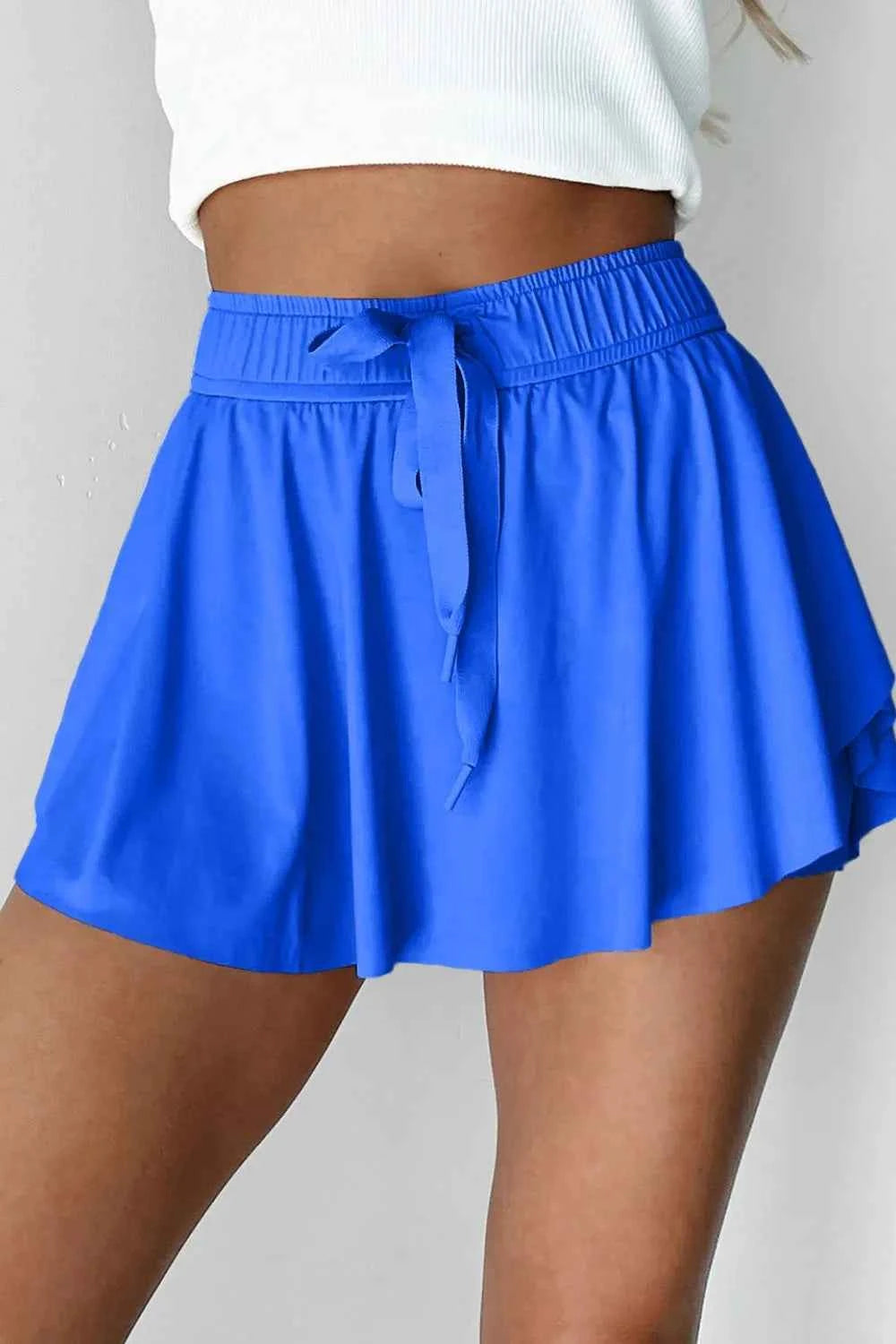 Drawstring Active Skorts for Women.