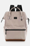Himawari Waterproof Canvas Travel Backpack with USB Port.