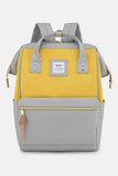 Himawari Waterproof Canvas Backpack with Padded Laptop Compartment.