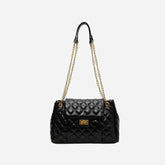 Medium PU Leather Shoulder Bag.
