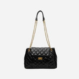 Medium PU Leather Shoulder Bag.