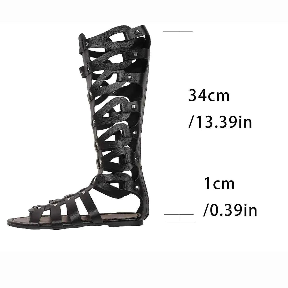 Open Toe Lace-Up Sandals for Women.