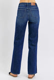 Judy Blue Plus Size Tummy Control Straight Jeans.