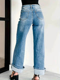 High-Waisted Wide Leg Jeans.