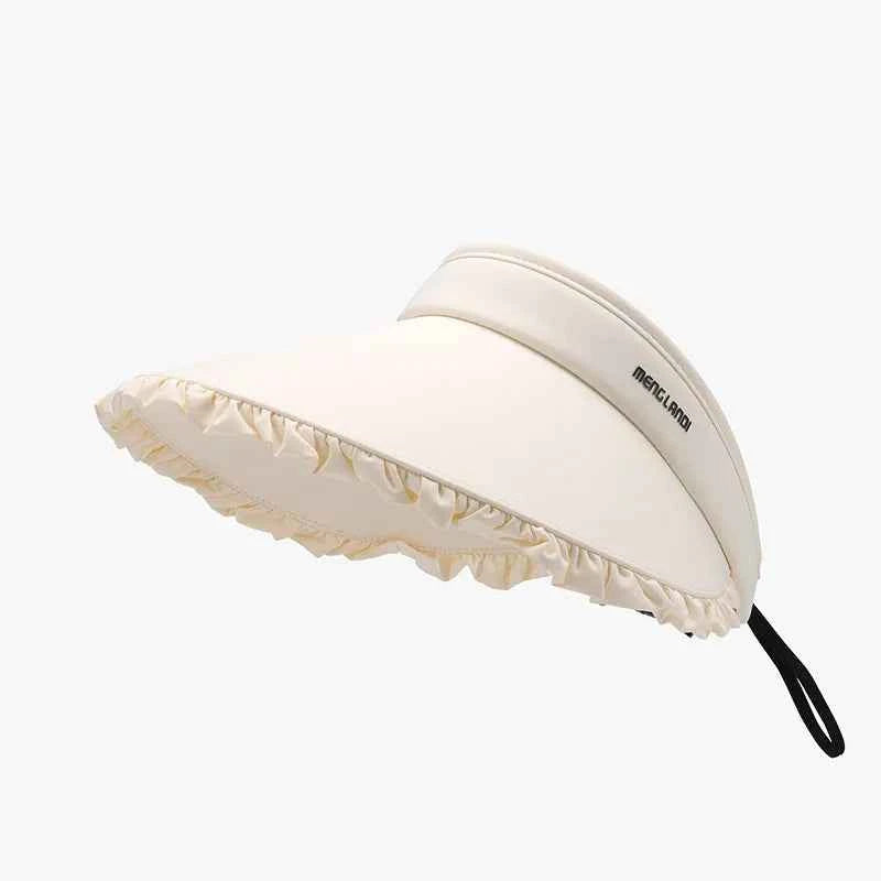 Frill Adjustable Ice Silk Sun Hat.