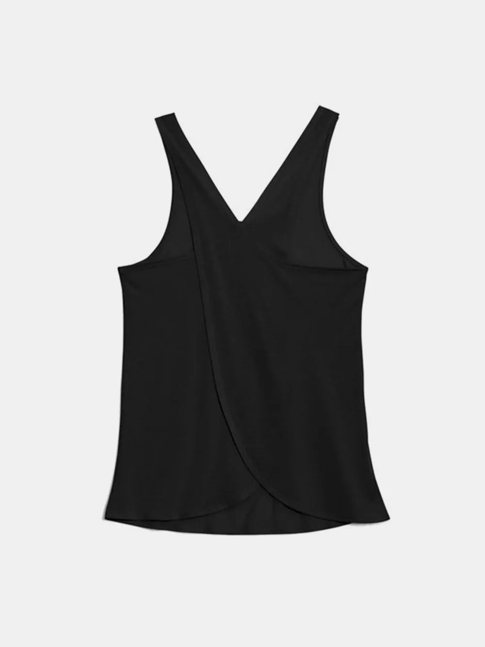 Crisscross Scoop Neck Active Tank Top.