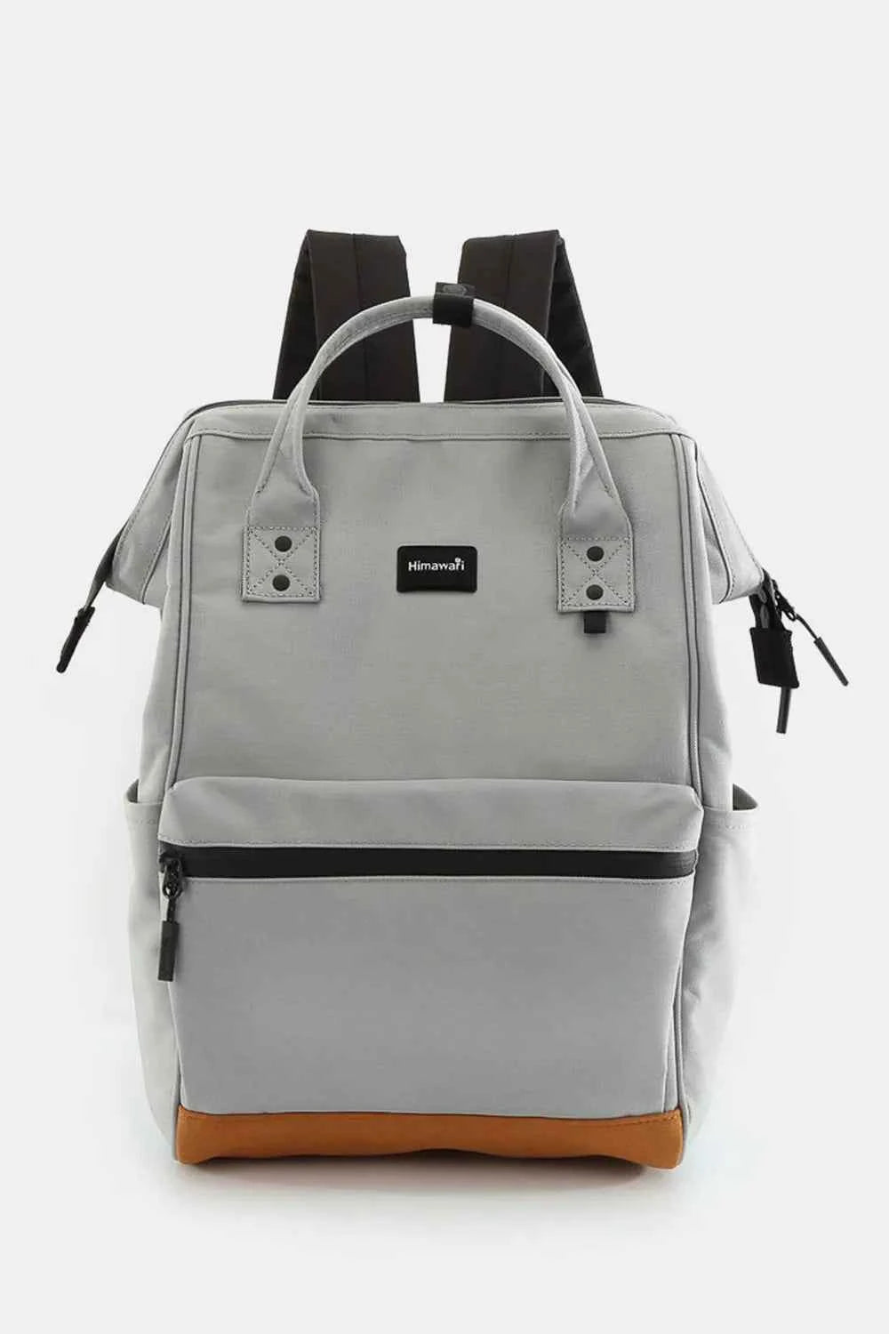 Himawari Waterproof Canvas Travel Backpack with USB Port.
