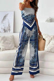 Printed Cami and Wide Leg Pants Set - EBYNN