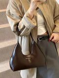 Elegant PU Leather Shoulder Bag.