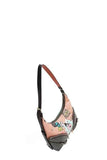 Nicole Lee USA Party King Shoulder Bag with 2 Accessory Pockets.