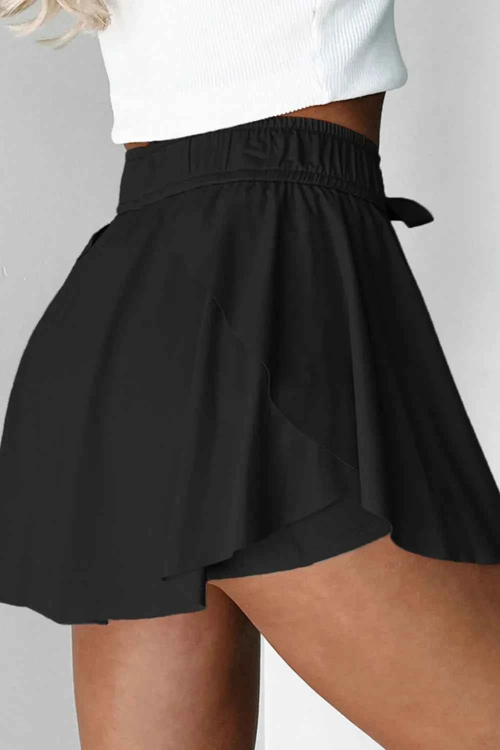 Drawstring Active Skorts for Women.