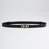 Alloy Buckle PU Leather Belt.