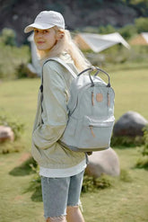 Himawari Waterproof Multi-Pocket Backpack.
