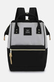 Himawari Waterproof Canvas Backpack with Padded Laptop Compartment.