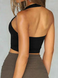 Halter Neck Active Cami Top.