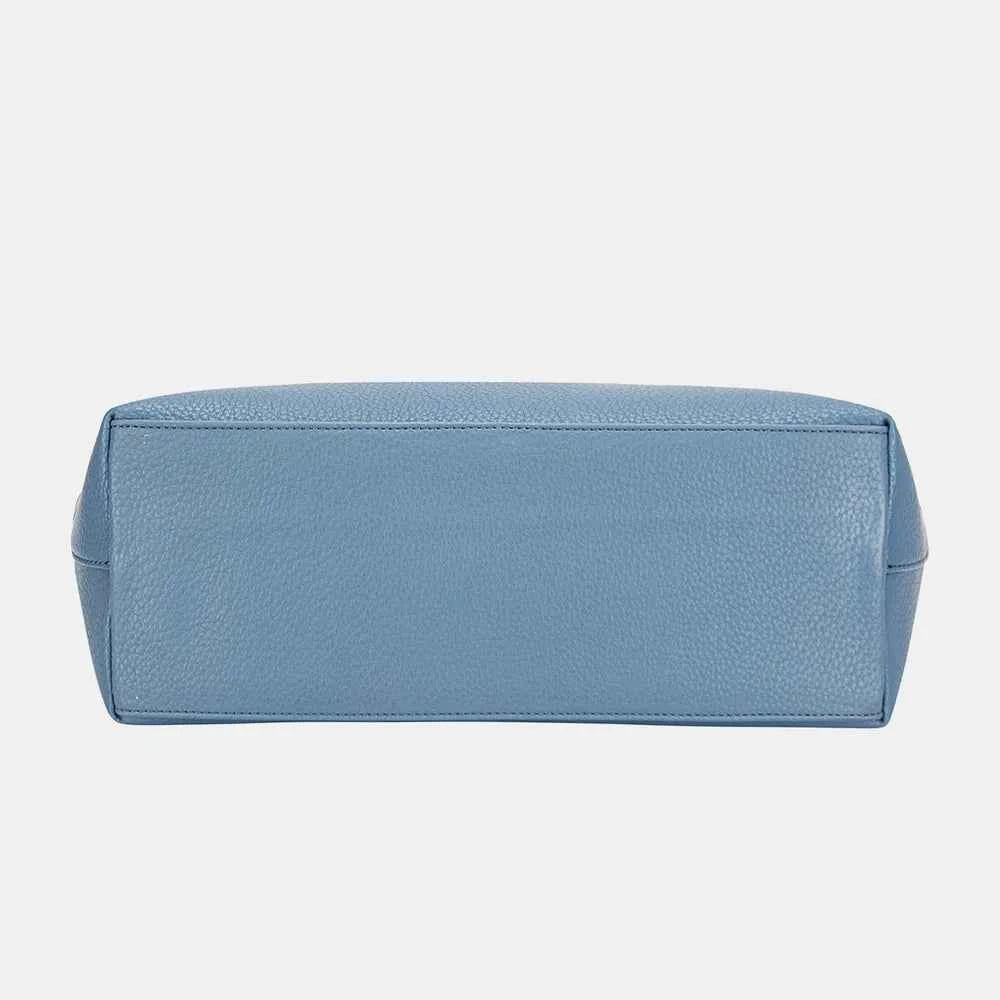 David Jones Medium PU Leather Tote Bag.