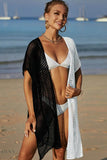 Angel Wings Two-Tone Open Front Cover Up - EBYNN
