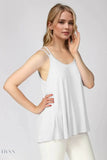 Basic Bae Bamboo Cami Top with Double Spaghetti Straps - EBYNN