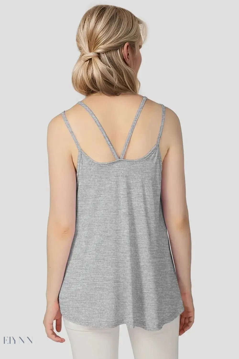Basic Bae Bamboo Cami Top with Double Spaghetti Straps - EBYNN