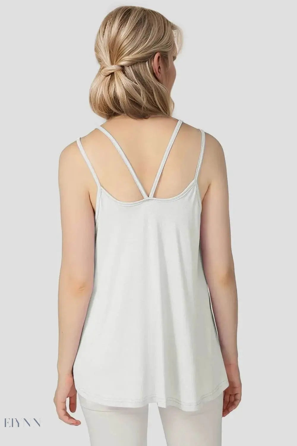 Basic Bae Bamboo Cami Top with Double Spaghetti Straps - EBYNN