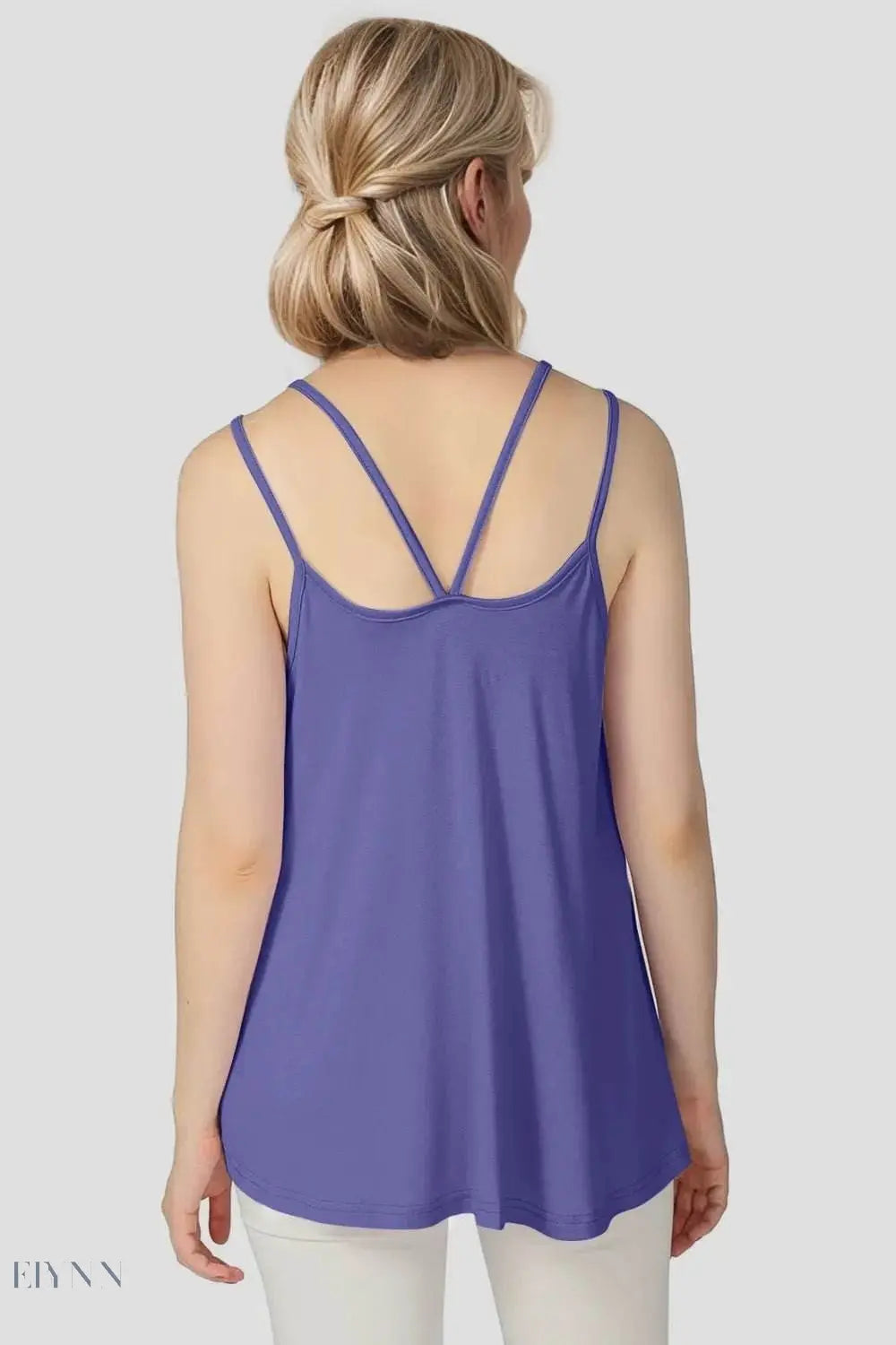 Basic Bae Bamboo Cami Top with Double Spaghetti Straps - EBYNN