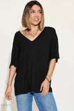 Basic Bamboo V-Neck T-Shirt for Ultimate Comfort and Style - EBYNN