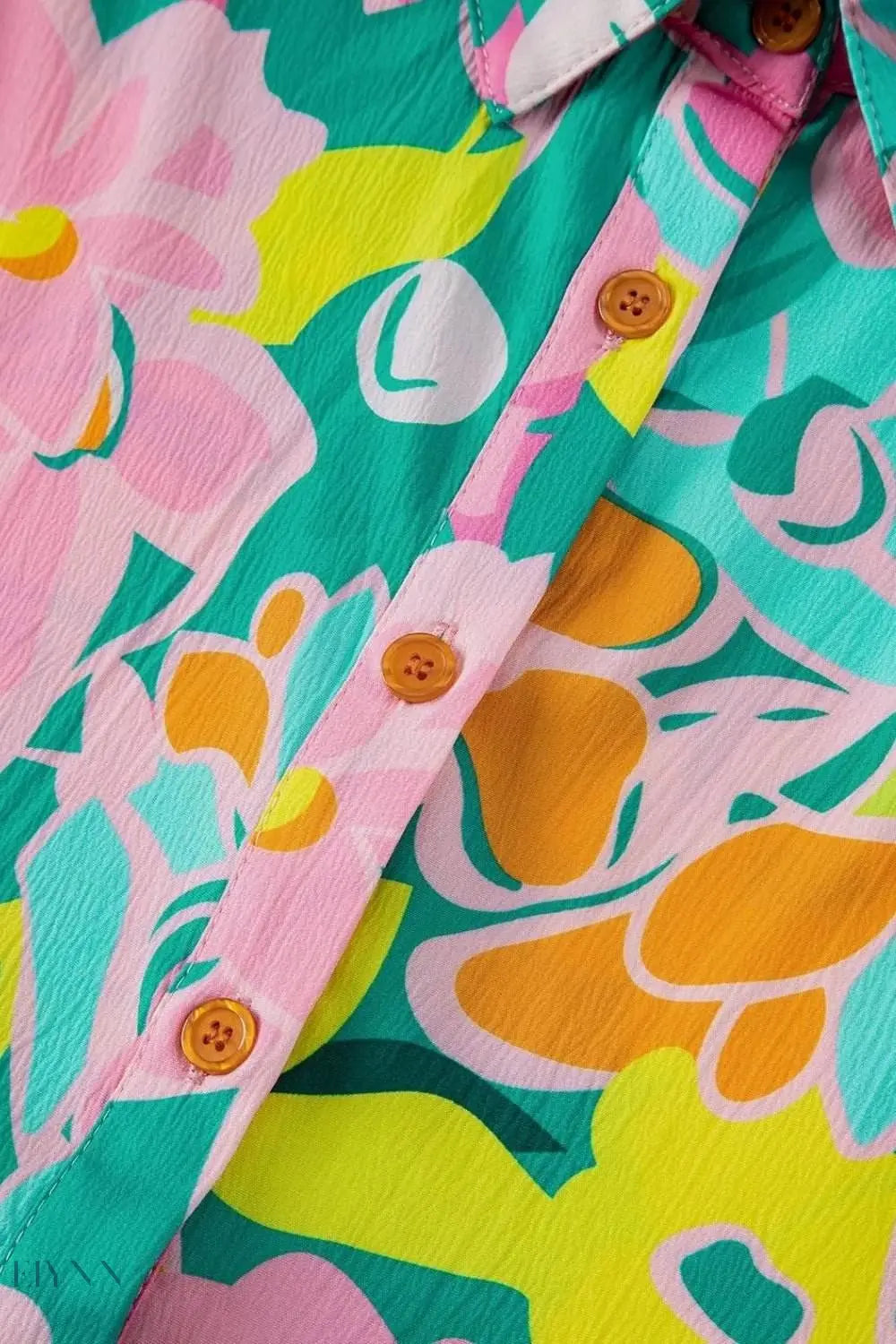 Floral Babydoll Dress with Puff Sleeves - EBYNN