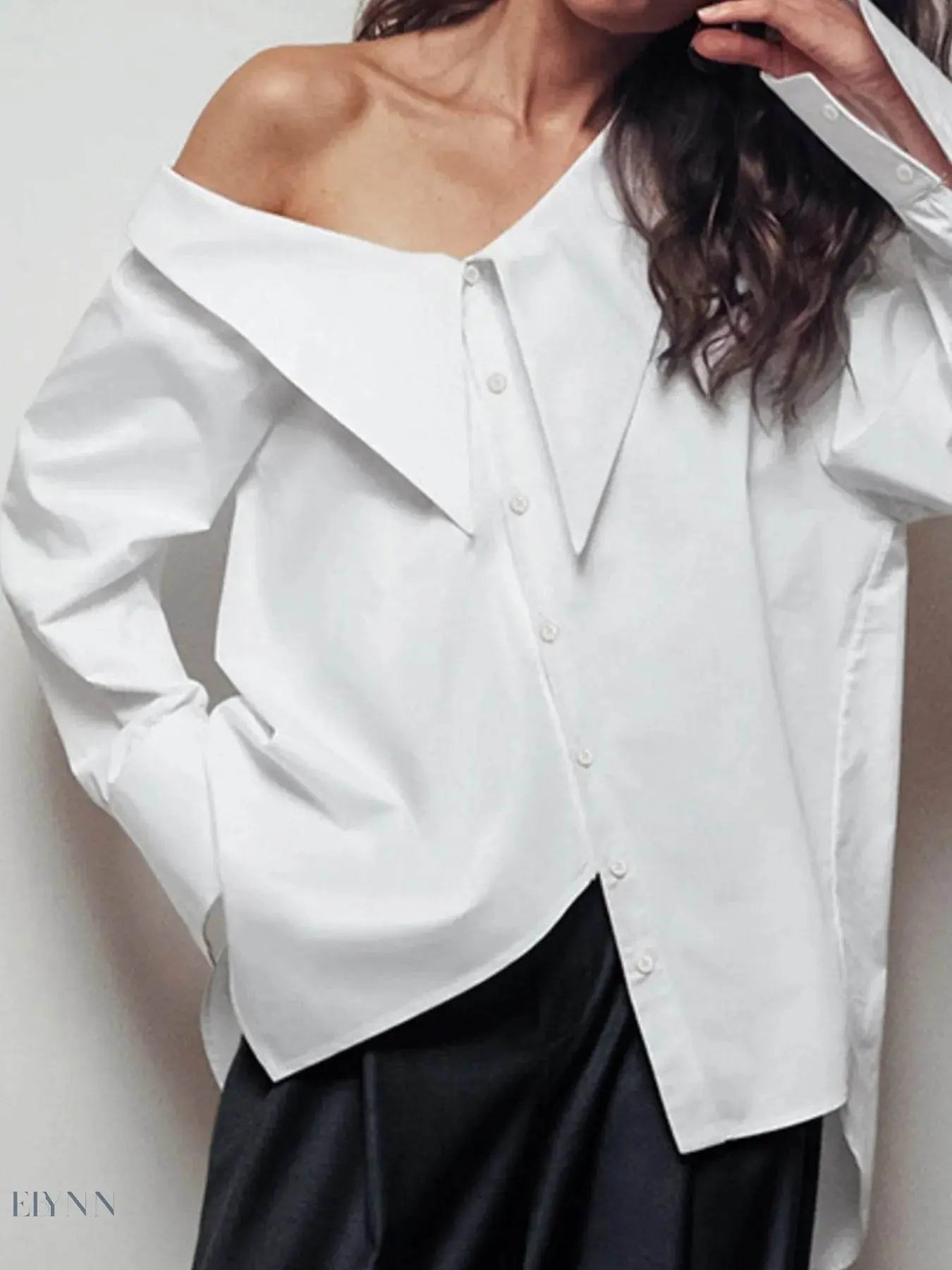 Men's Long Sleeve Button Up Shirt for Casual and Formal Wear - EBYNN