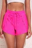 Drawstring Waist Swim Shorts - EBYNN