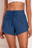 Drawstring Waist Swim Shorts - EBYNN