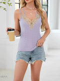 Eyelet Double Strap Cami Top - EBYNN
