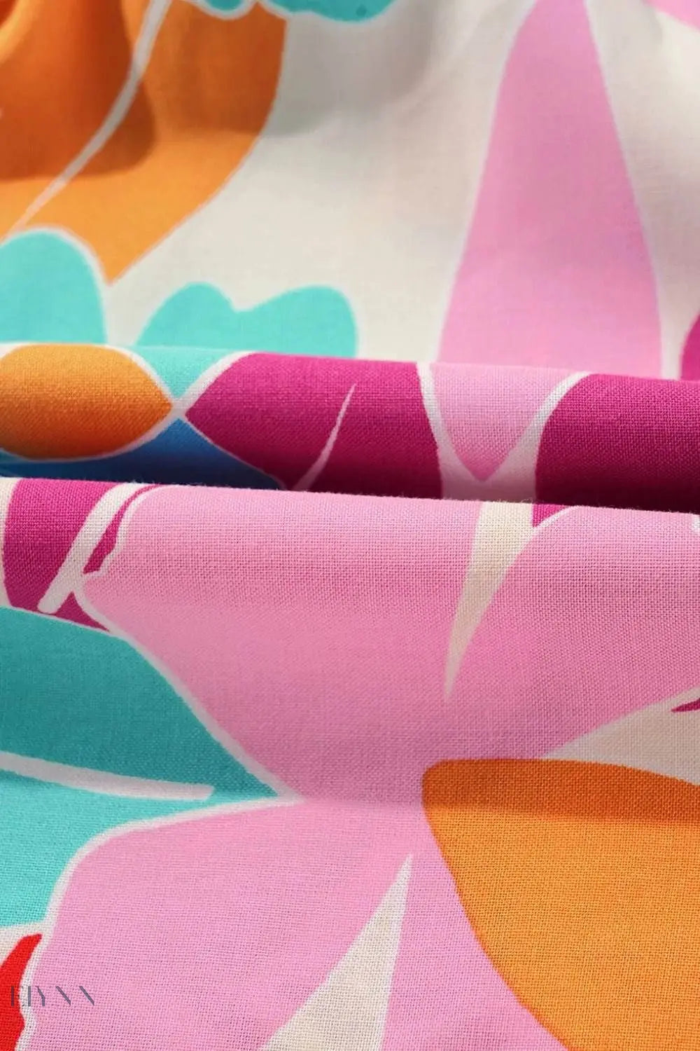 Floral Babydoll Dress with Bubble Sleeves and Tiered Ruffle Design - EBYNN