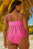 Full Size Adjustable Strap Tankini Set - EBYNN