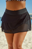 Full Size Layered Swim Skirt - EBYNN