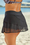 Full Size Layered Swim Skirt - EBYNN