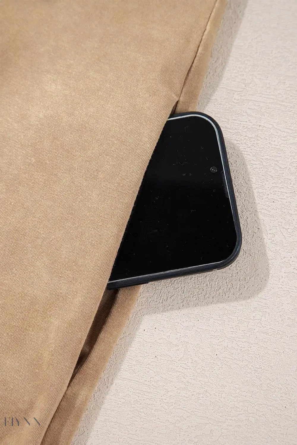 Mineral Wash Star T-Shirt Dress with Stud Beaded Pockets - EBYNN