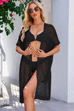 Openwork Tie Waist Cover Up - EBYNN