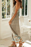 Printed Maxi Cami Dress - EBYNN