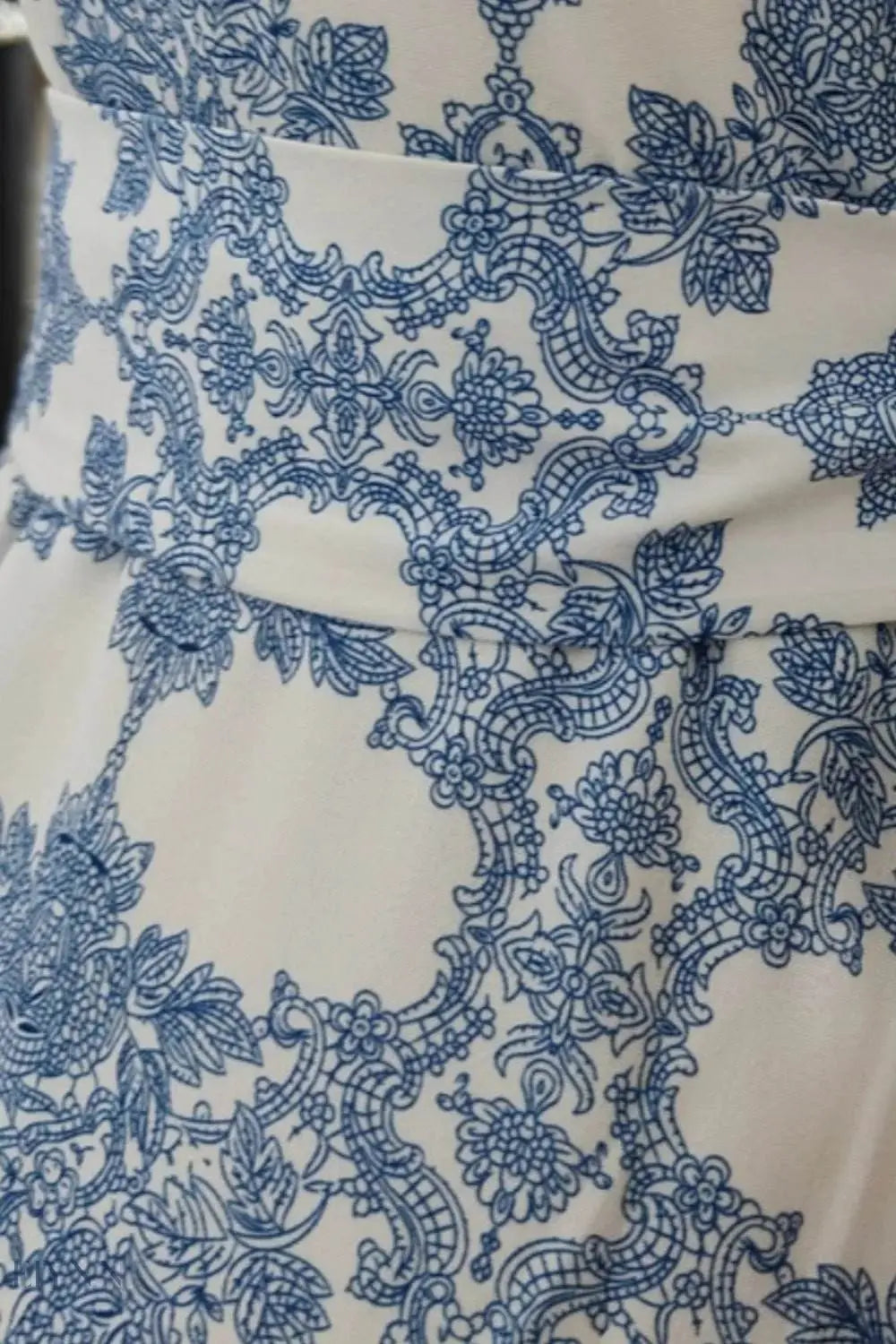 Printed Tied Maxi Cami Dress - EBYNN