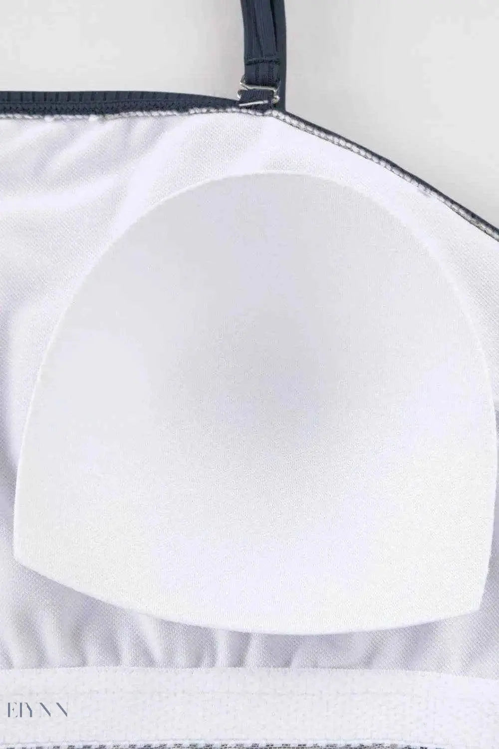 Ribbed Green Cutout Swimsuit - Stylish One Piece for a Chic Summer Look - EBYNN