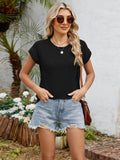 Round Neck T-Shirt for Effortless Style and Comfort - EBYNN