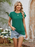 Round Neck T-Shirt for Effortless Style and Comfort - EBYNN