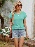 Round Neck T-Shirt for Effortless Style and Comfort - EBYNN