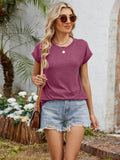 Round Neck T-Shirt for Effortless Style and Comfort - EBYNN