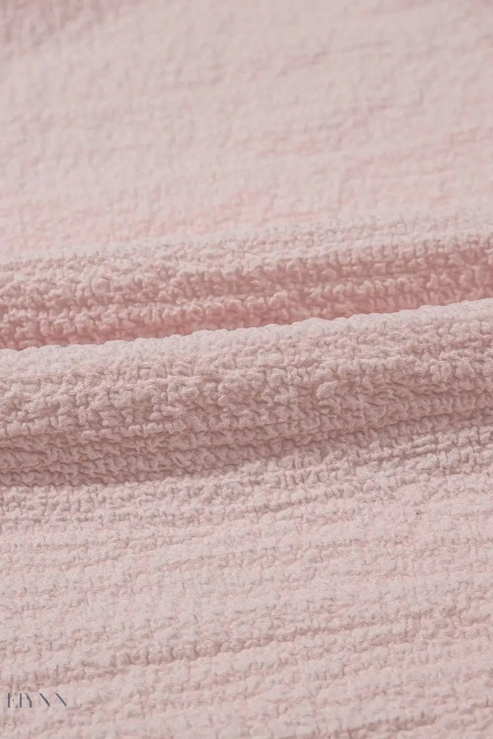 Textured Bow Knot Blouse with Frilled Butterfly Sleeves - EBYNN