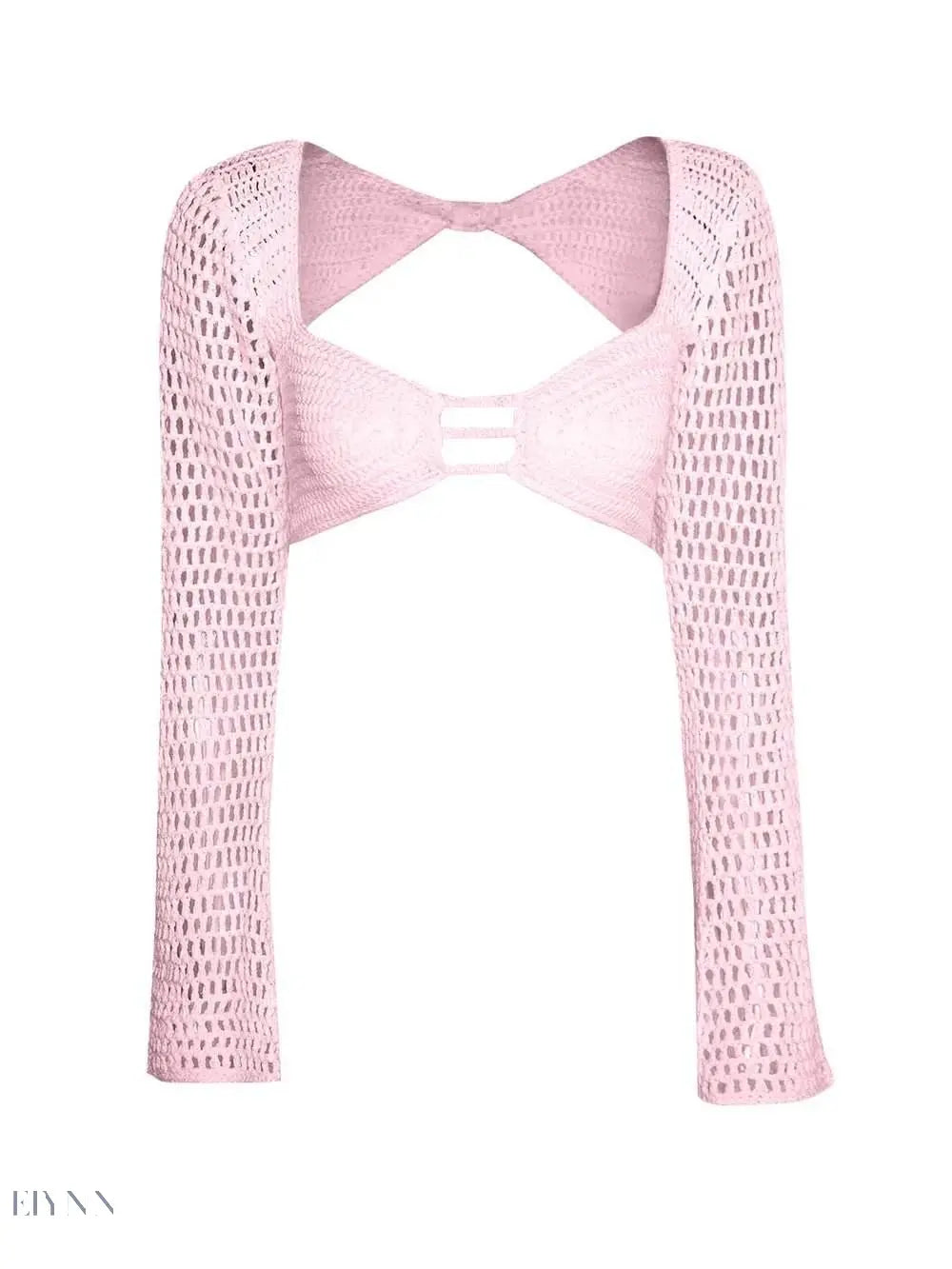 Long Sleeve Cover Up Set - Stylish Knitwear - EBYNN