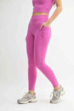 MONO B Venice Cloud Light Sculpt High-Waisted Leggings.