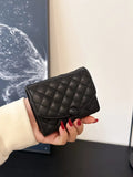 Mini PU Leather Solid Color Wallet.